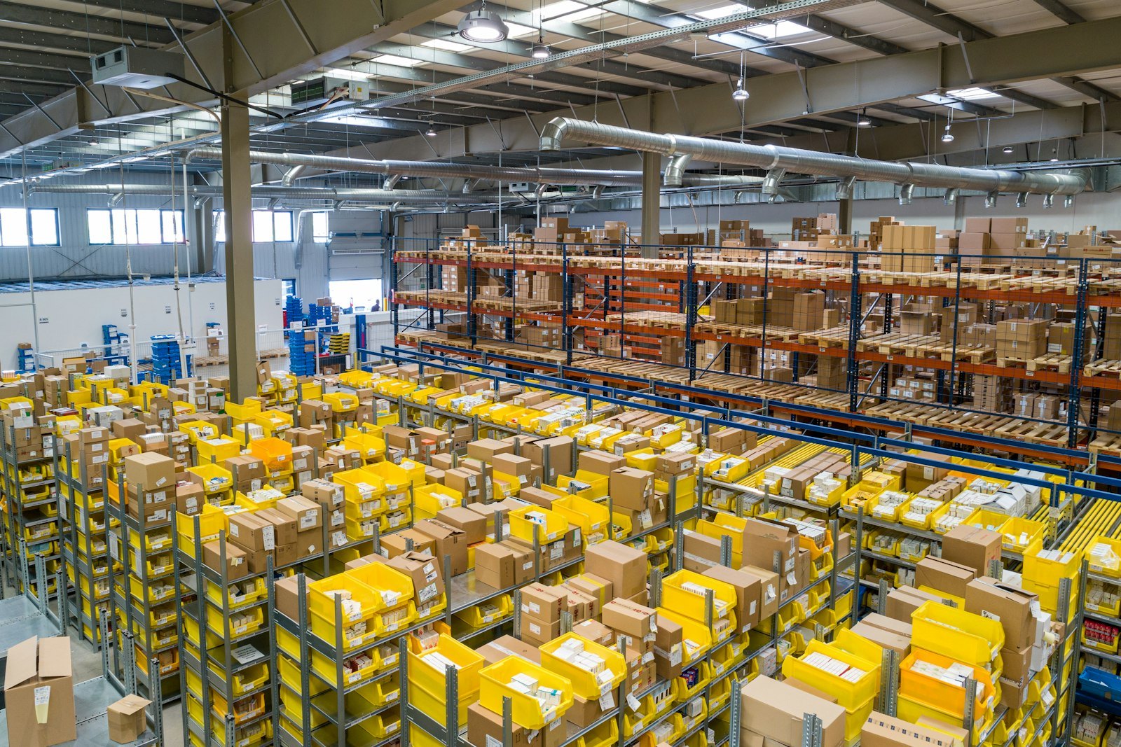 Illustration of the logistics sector